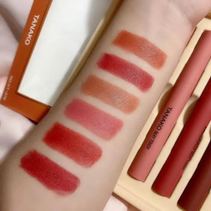 Heng Fang Refreshing Matte Lipstick 6 Pcs Set Dream kit